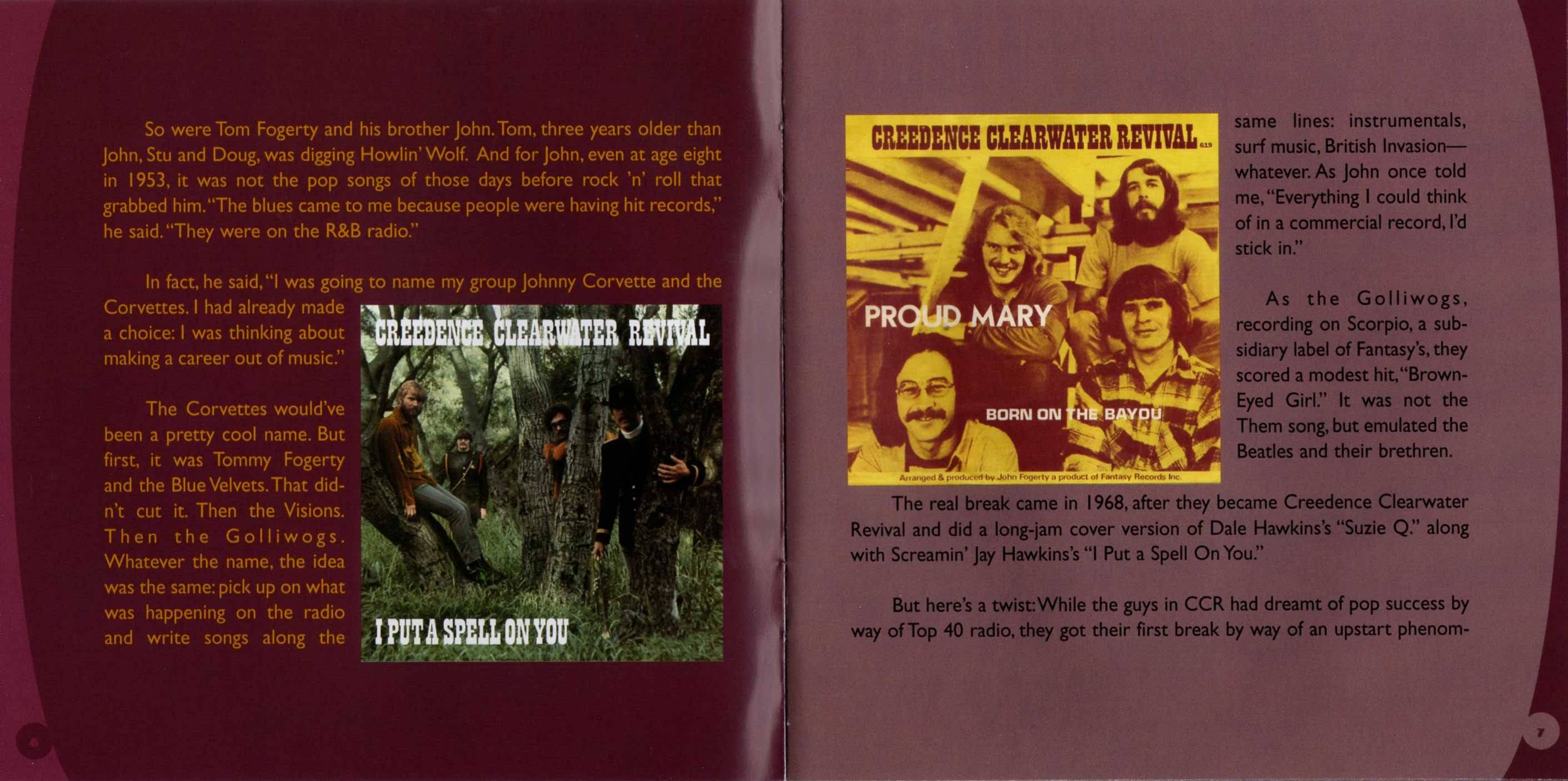 Creedence Clearwater Revival The Singles Collection : Booklet 4